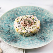 Ensaladilla Rusa con Tuna naked in water Good Catch