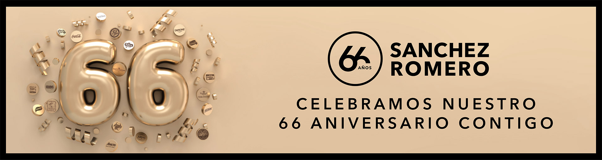 Celebramos nuestro 66 aniversario contigo