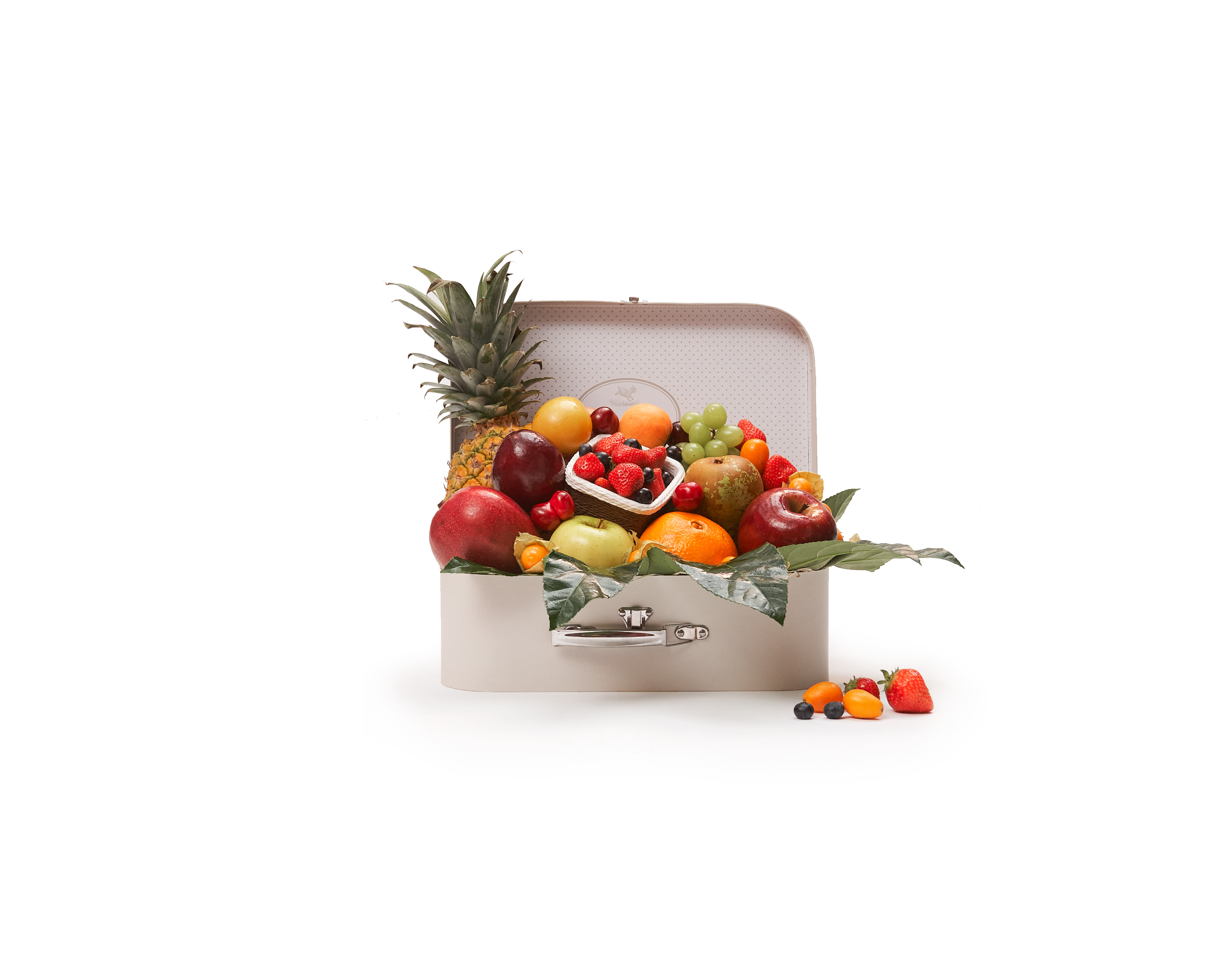 Cesta de frutas premium y productos selectos -  - Cestas de  frutas a domicilio